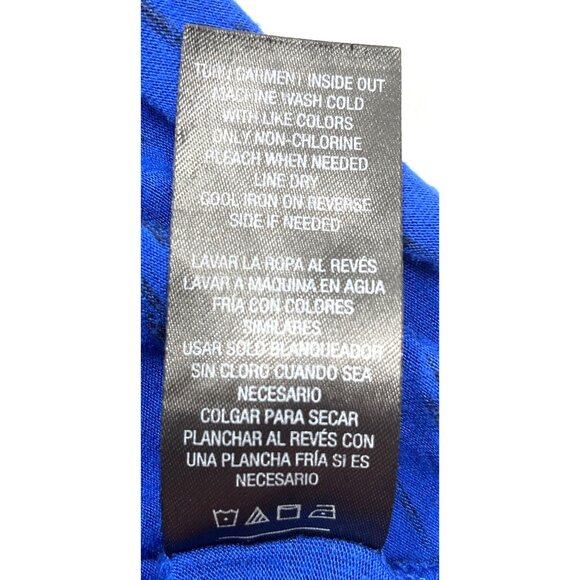 Joe Boxer Small Blue & Black Athletic Tee 66d - Picture 5 of 6